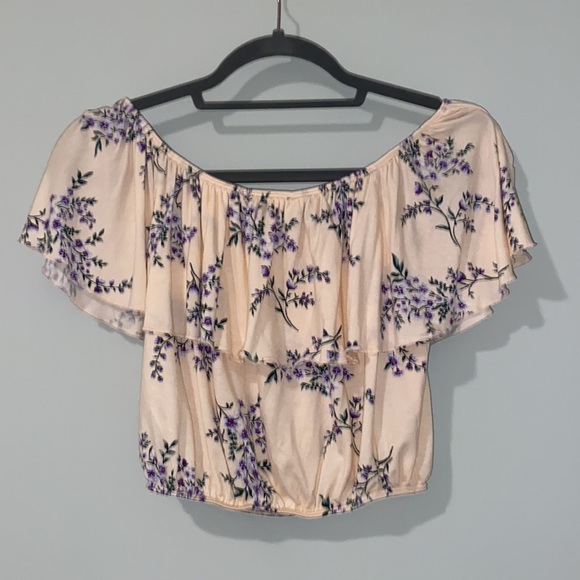 forever 21 off the shoulder crop top - Picture 2 of 3